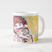 イエスは私たちを愛し喜ぶ ジャンボコーヒーマグカップ (正面右)