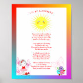 イエスは私にサンビームのかわいい写真を求める ポスター (正面)