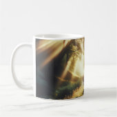 イエスは私にマグカップを受け入れた コーヒーマグカップ (左)