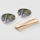 イエスは私に言った、「私は道であり、真理であり、生命である」 ハンドファン (組立なし)