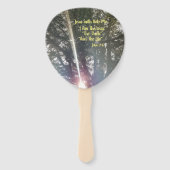 イエスは私に言った、「私は道であり、真理であり、生命である」 ハンドファン (正面)