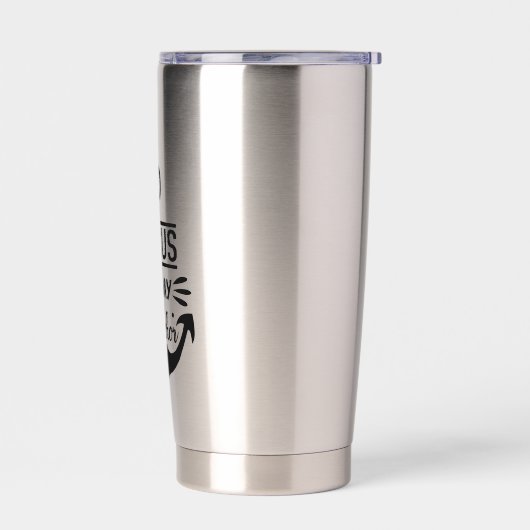 イエスは私のいかり聖句である 保温保冷タンブラー (左面)