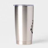 イエスは私のいかり聖句である 保温保冷タンブラー (右面)