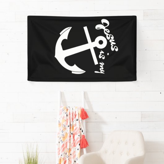 イエスは私のいかり 横断幕 (インサイチュ)