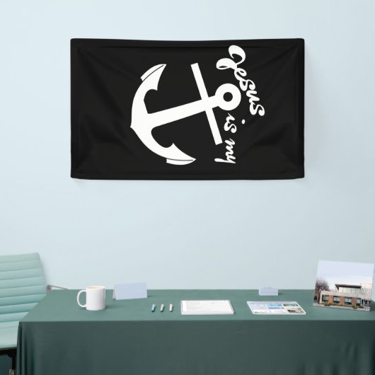 イエスは私のいかり 横断幕 (トレードショー)