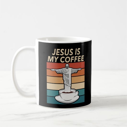 イエスは私のコーヒー コーヒーマグカップ (左)