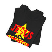 イエスは私のスーパースター、聖書の言葉 Tシャツ