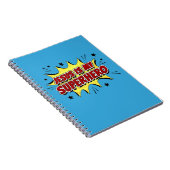 イエスは私のスーパーヒーローの子供と大人のキリスト教信仰 ノートブック (右側)