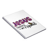 イエスは私のハートに触れた ノートブック (右側)