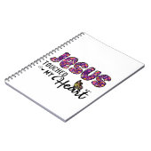 イエスは私のハートに触れた ノートブック (左側)