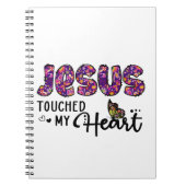 イエスは私のハートに触れた ノートブック (正面)