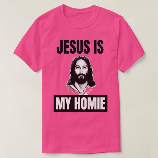 イエスは私のホームイエスは私のホームボーイおもしろいイエス  Tシャツ (デザイン正面)