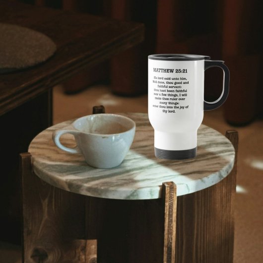 イエスは私のボスキリスト教信仰の聖句である トラベルマグ