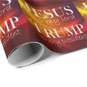 イエスは私の主であり、トランプは私の大統領である ラッピングペーパー (ロールコーナー)