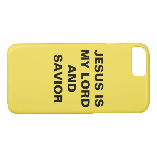 "イエスは私の主であり、救い主である" iPhone 8/7ケース Case-Mate iPhoneケース (裏面(横))