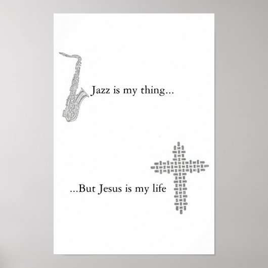 イエスは私の人生である ポスター (正面)