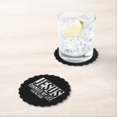 イエスは私の人生を頼イエス様に変えた ペーパーコースター (インサイチュ)