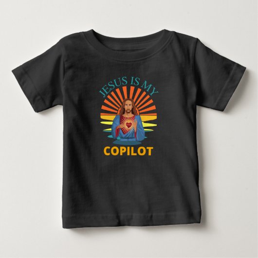 イエスは私の仲間である ベビーTシャツ (正面)