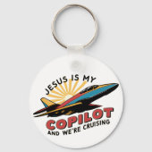 イエスは私の仲間で、私たちはクルージングだおもしろい キーホルダー (裏面)