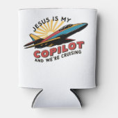 イエスは私の仲間で、私たちはクルージングだおもしろい 缶クーラー (正面)