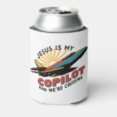 イエスは私の仲間で、私たちはクルージングだおもしろい 缶クーラー (缶裏面)