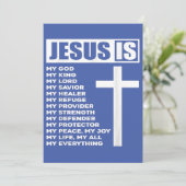 イエスは私の全て 私のすべて 私の神 主 救世主 招待状 (スタンド正面)