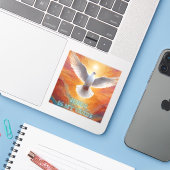 イエスは私の導きである シール (ノートパソコンとiPhone)