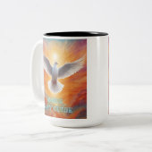 イエスは私の導きである ツートーンマグカップ (正面左)