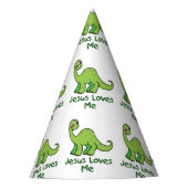 イエスは私の恐竜を愛している パーティーハット (正面)
