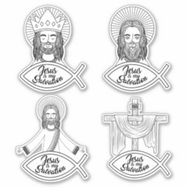 イエスは私の救いのセットシールである シール