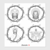 イエスは私の救いのセットシールである シール (シート)