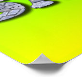 イエスは私の救いの岩である。 ポスター (角)