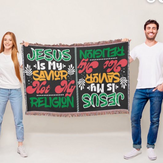 イエスは私の救い主であって私の宗教ではない スローブランケット