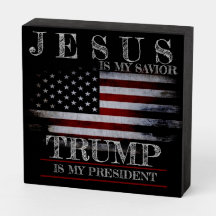 イエスは私の救い主であり、トランプは私のアメリカ大統領である