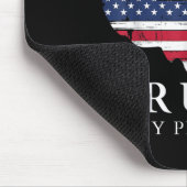 イエスは私の救い主であり、トランプは私の大統領である米国 マウスパッド (コーナー)