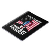 イエスは私の救い主であり、トランプは私の大統領である2024 ノートブック (左側)