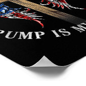 イエスは私の救い主であり、トランプは私の大統領である2024 Usa ポスター (角)