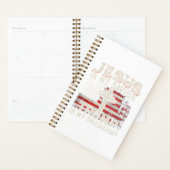 イエスは私の救い主であり、トランプは私の大統領アメリカ人である プランナー手帳 (ディスプレー)