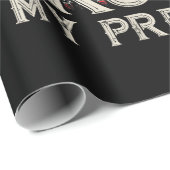 イエスは私の救い主であり、トランプは私の大統領アメリカ人である ラッピングペーパー (ロールコーナー)