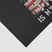 イエスは私の救い主であり、トランプは私の大統領アメリカ人である 薄葉紙 (詳細)