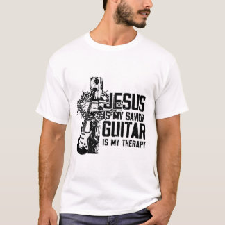 イエスは私の救い主のギター Tシャツ