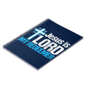 イエスは私の救い主キリスト教十字教会の主である ノートブック (左側)