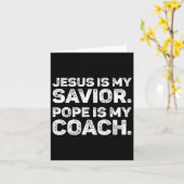 イエスは私の救世主です1 カード (黄色い花)