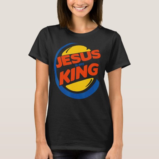 イエスは私の王である Tシャツ (正面)