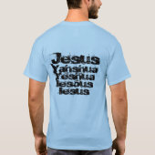 イエスは私の背中を持っている！ Tシャツ (裏面)
