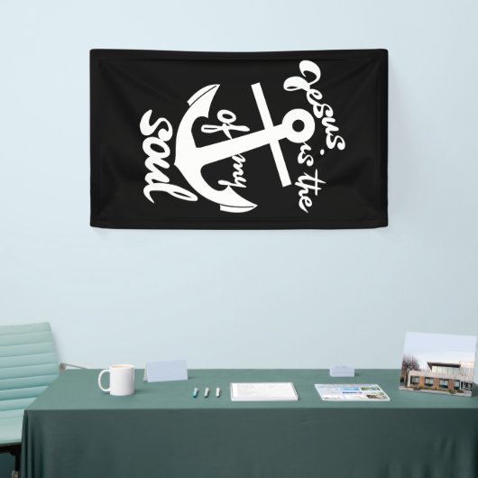 イエスは私の魂のいかりである 横断幕 (トレードショー)