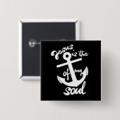 イエスは私の魂のいかりである 缶バッジ (正面&裏面)