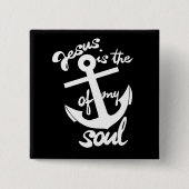 イエスは私の魂のいかりである 缶バッジ (正面)