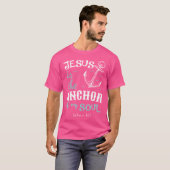 イエスは私の魂のいかりである Tシャツ (正面フル)