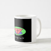 イエスは私のTのカップ コーヒーマグカップ (正面右)